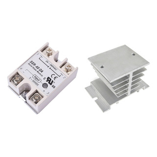 Relevador Estado Solido Directa - Alterna Ssr 40da 120v 40a Relevador Estado Solido Directa - Alterna Ssr 40da 120v 40a
