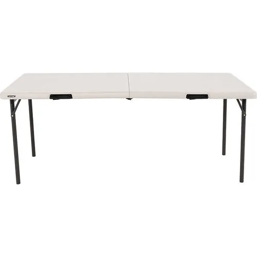 1 Mesa Plegable Lifetime 1.82 Cm Tipo Portafolio Life Time Color Blanco-3