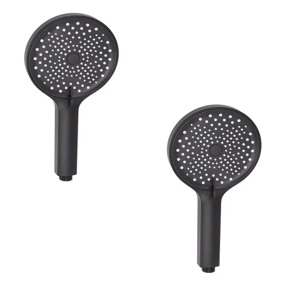 X2 Cabezal De Ducha Grande, Ajustable. Ducha De Mano Mate