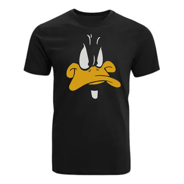 Polera Estampada Pato Lucas Rostro Looney Romanosmodas