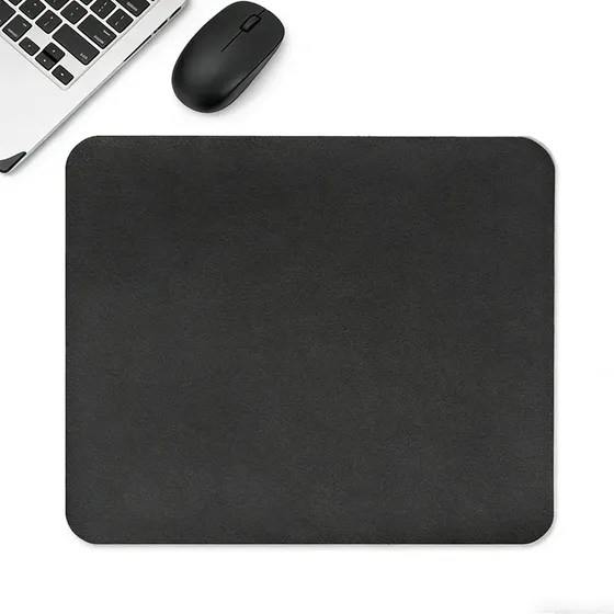 Mouse Pad Alfombrilla De Ratón Antideslizante 25x21cm Negro