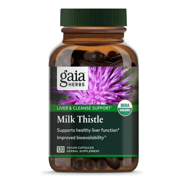 Cardo Mariano Gaia Herbs 120 Cápsulas