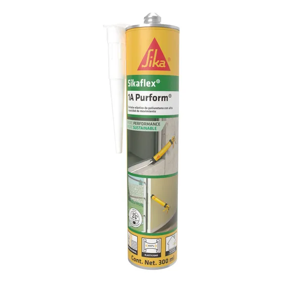 Sika Sikaflex Sellador Elástico Poliuretano 1a 300mL Color Negro