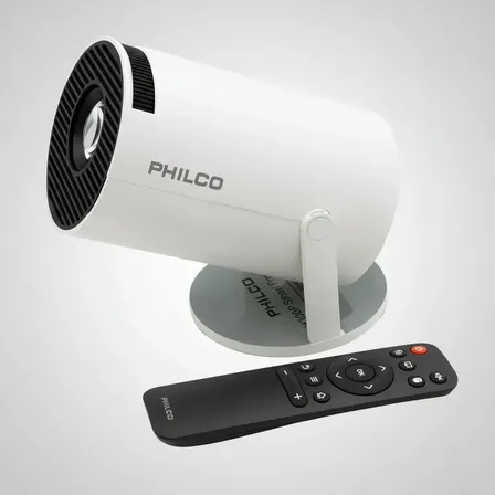 Proyector Android H300p Philco Usb Hdmi Smart 4k Compatible Con Audio Video Imagen Textos