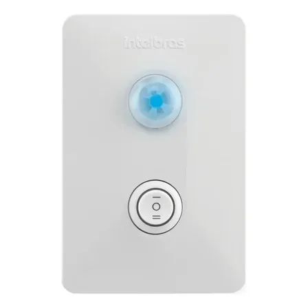 Interruptor Sensor Presença Iluminação Intelbras Espi 180 E + Branco