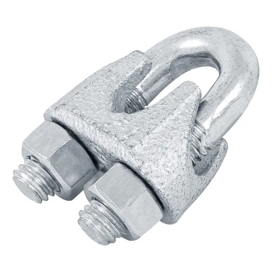 Abrazadera Para Piola 6-7mm, Tipo Crosby De 1/4´´ (10 Uni.)