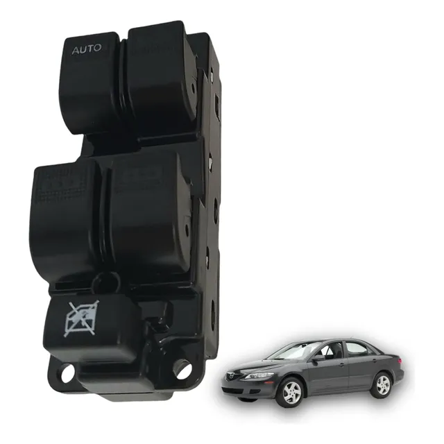 Switch Elevavidrios Principal Mazda 6 Modelos 2004 -2007