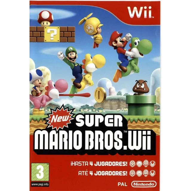 Super Mario Bros Saga Completa Wii