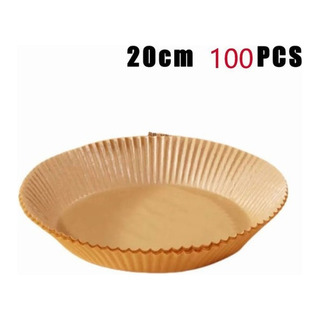 Plato De Papel Para Freidora De Aire, 100 Piezas, 20 Cm, Ute Plato De Papel Para Freidora De Aire, 100 Piezas, 20 Cm, Ute
