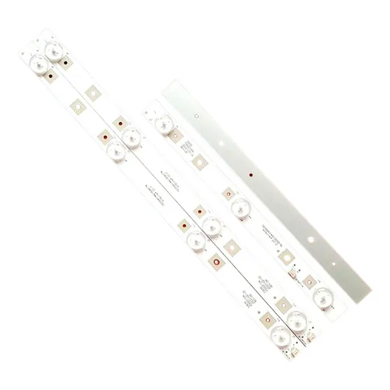 Tiras De Led De Reposição Para Tv Leds Company 32l2400 Dl3245i 32l1500 Dl3245i Dl3244 Dl3246 Dl3253 X 4 E 33cm De Comprimento