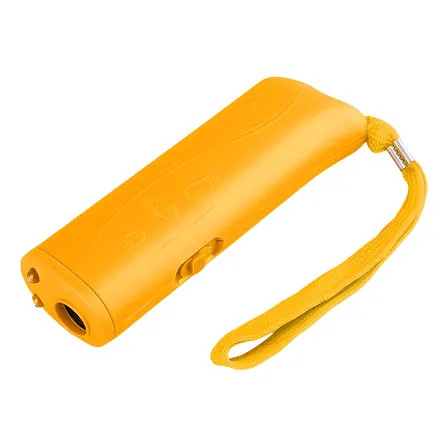 Aparelho Antilatido Ultrassonico Portatil Adestra Cao Led 5m Laranja