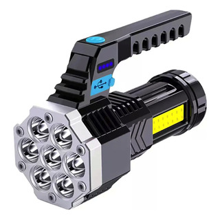 Linterna Led Usb Recargable Foco Camping 7 Focos Cob Led Linterna Led Usb Recargable Foco Camping 7 Focos Cob Led