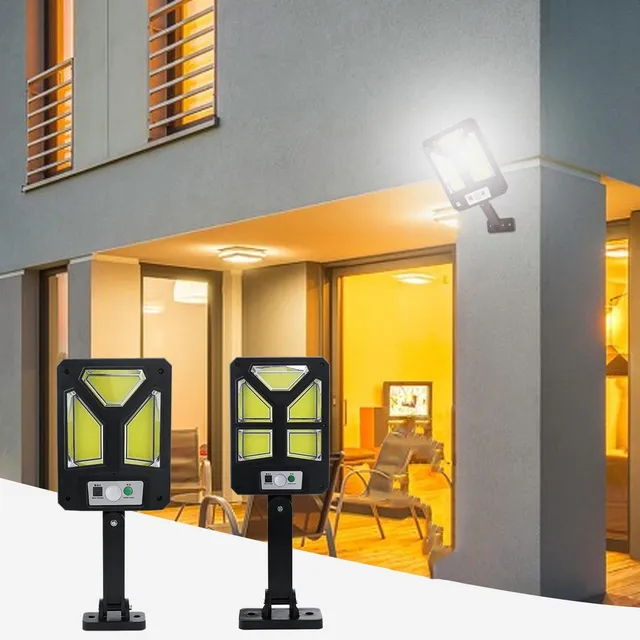Luz Solar Calle 3 Modo Ip65 Impermeable Acampar Energia