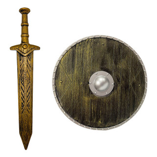 Set De Cosplay Con Escudo De Guerrero Espartano Y Espada De Set De Cosplay Con Escudo De Guerrero Espartano Y Espada De