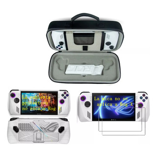 Para Asus Rog Ally X Funda De Transporte Protectora +2 Mica Para Asus Rog Ally X Funda De Transporte Protectora +2 Mica