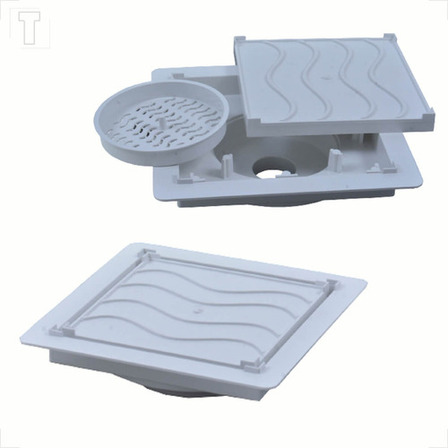 Ralo Oculto 10x10 Seca Piso Invisível Linear Ralo Oculto 10x10 Seca Piso Invisível Linear