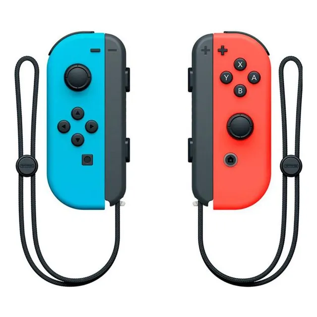 Controles Nintendo Joy-con (l) (r) Azul/rojo Neón