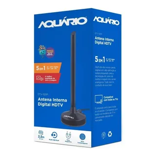 Antena Digital AquĂĄrio Para Tv Plug And Play Antena Digital AquĂĄrio Para Tv Plug And Play