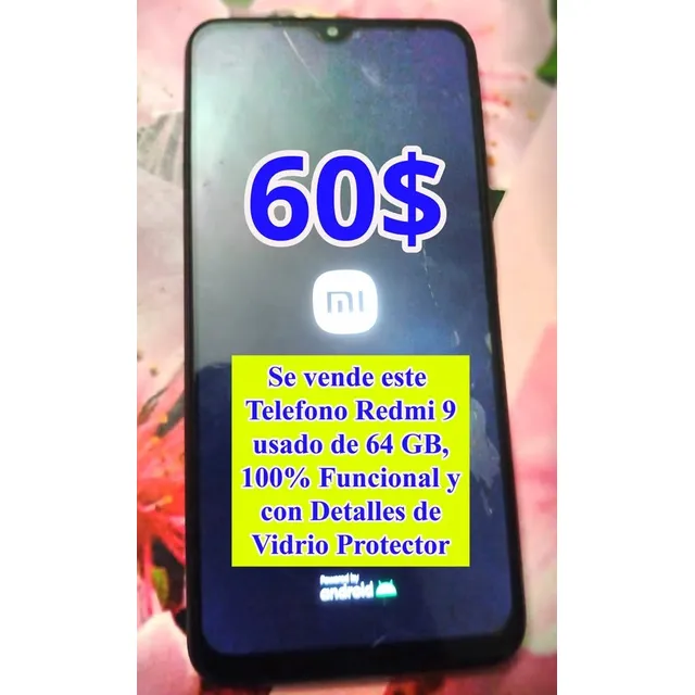 Vendo Este Teléfono Redmi 9 Usado Con Todos Sus Accesorios