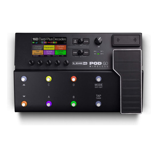 Line 6 Pod Go Wireless Pedalera Multiefectos Para Guitarra Line 6 Pod Go Wireless Pedalera Multiefectos Para Guitarra