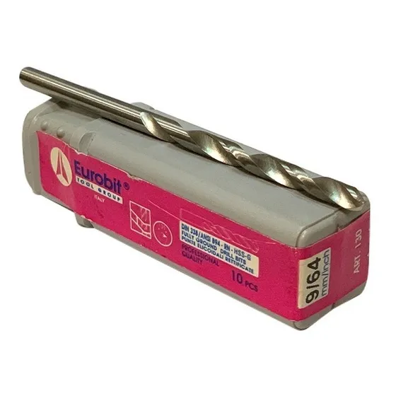 Mecha Para Metal 9/64 Eurobit  X10pcs Profesional - Lintax