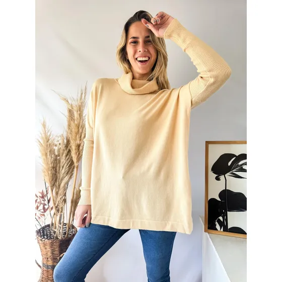 Poleron Sweater Lulyna Oversize Mujer Bremer