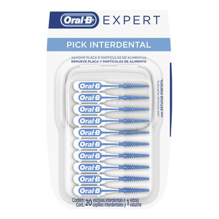 Cepillos Interdentales Oral - B Expert 20 Unidades + Estuche Cepillos Interdentales Oral - B Expert 20 Unidades + Estuche