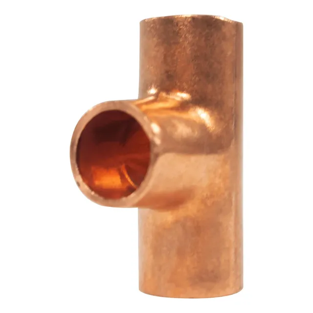 Appli Parts Tee De Cobre 1/4puLG Conexiones Cxcxc Soldadas 