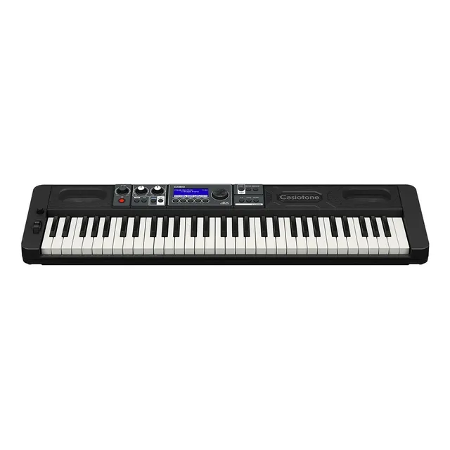 Casio Ct-s500 Teclado Portatil De 61 Teclas Con Eliminador Color Negro