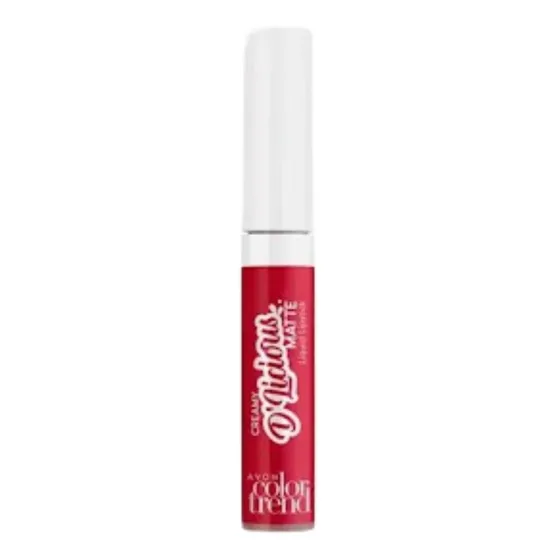Batom Líquido Creamy D'licious Matte Maçã Do Amor Avon