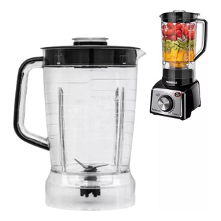 Copo Liquidificador Mondial Turbo Inox L-1000 L-1100 L-1200 Copo Liquidificador Mondial Turbo Inox L-1000 L-1100 L-1200
