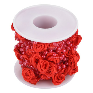 Guirnalda De Perlas Artificiales Rosas De 10 M Por Rollo Guirnalda De Perlas Artificiales Rosas De 10 M Por Rollo