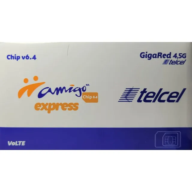 Paquete De 20 Chips Telcel   Sinaloa Y Sonora 