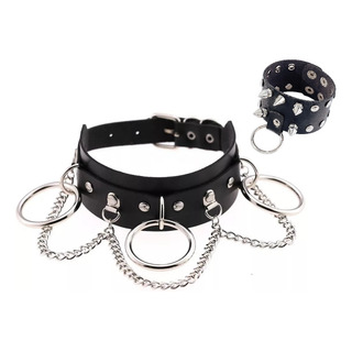 Collar Y Pulsera Yami Kawaii Harajuku Dark Gotico 101 Collar Y Pulsera Yami Kawaii Harajuku Dark Gotico 101