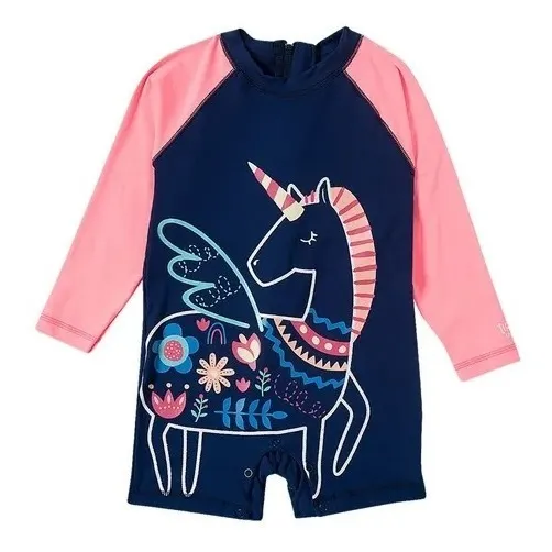 Blusa Macaquinho Termico Camisa Protecao Solar Uv50 Unicorni