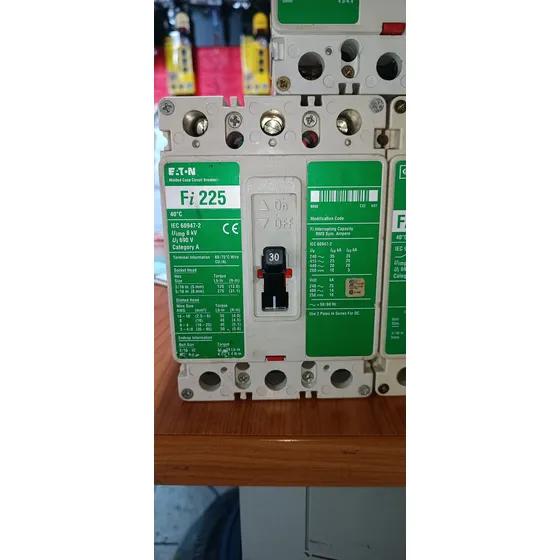 Breaker Fi Trifásico 30 Amp 3x30 Fi Industrial
