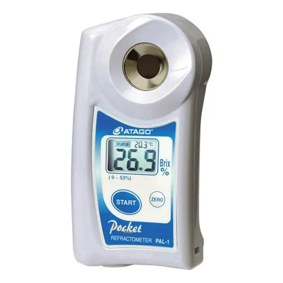 Atago 3810pal-1 Refractmetro Digital De Mano, Rango De Medic