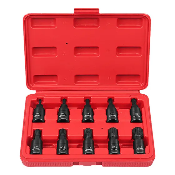 L Kit Universal De Soquete The Sleeve M4-m16, 10 Peças De