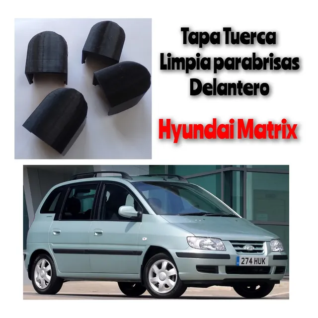 Tapa Tuerca Limpia Parabrisas Delantero Hyundai Matrix