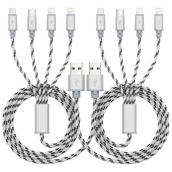 Cable Multi Usb Pie  ft Largo Telefono Micro Tipo Puerto
