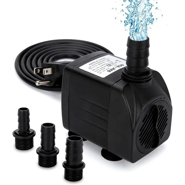 Bomba De Agua Para Acuarios Fuentes Y Estanques 2000 Lxh