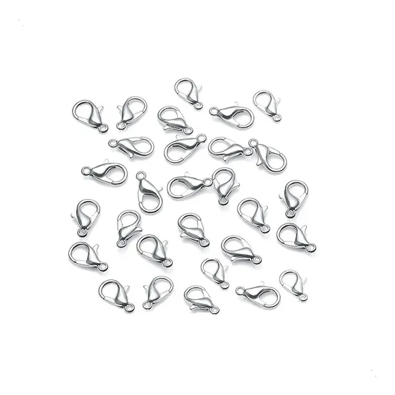 Mosquetón - Cierre Tipo Langosta Para Pulseras - 100 Unid 
