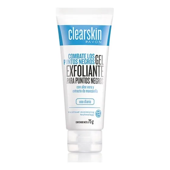 Gel Exfoliante Para Puntos Negros Clearskin Avon 60g