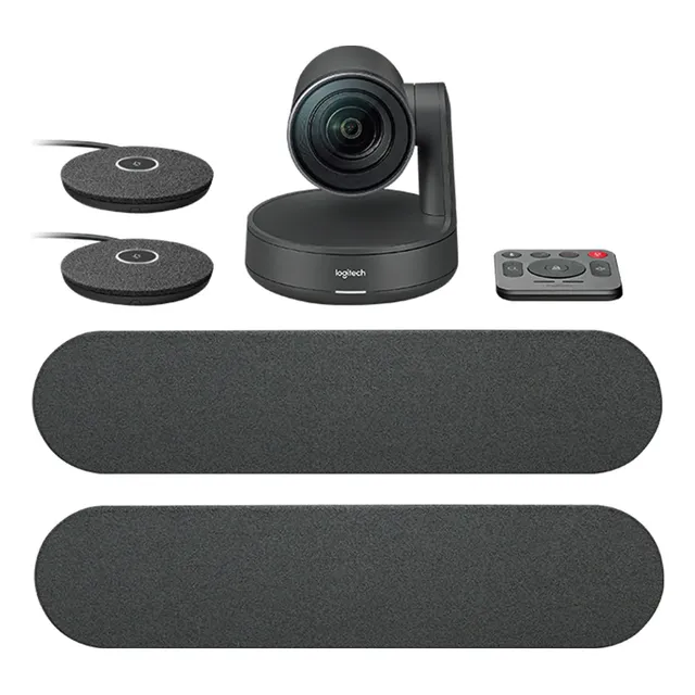 Kit Videoconferencia Rally Plus Logitech 2 Bocinas 2 Micro