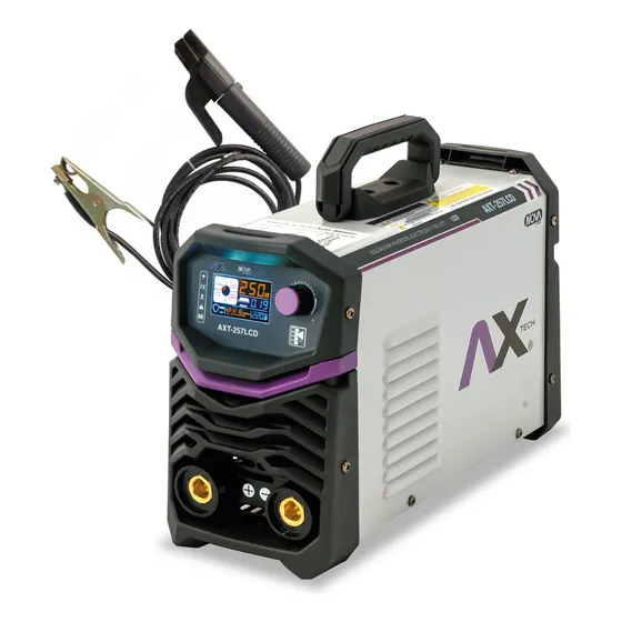Soldadora Inverter Axtech Axt-207lcd 127v Mma Tig Lift