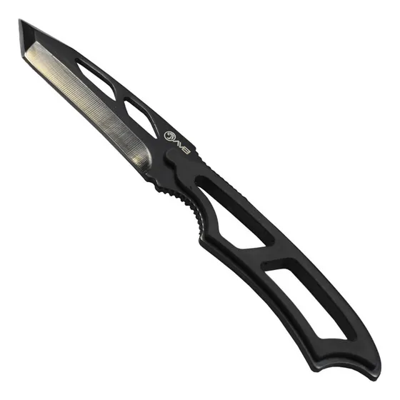 Faca Pescoço Neck Knife Inox Corda Coldre Apito Avb Cct-430