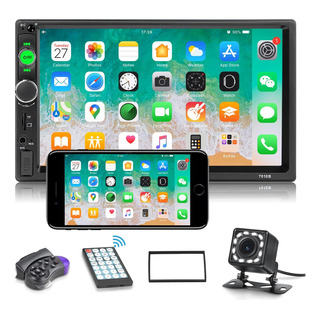 Radio Bluetooth 7 Para Coche Con Pantalla Táctil Y Cámara Radio Bluetooth 7 Para Coche Con Pantalla Táctil Y Cámara
