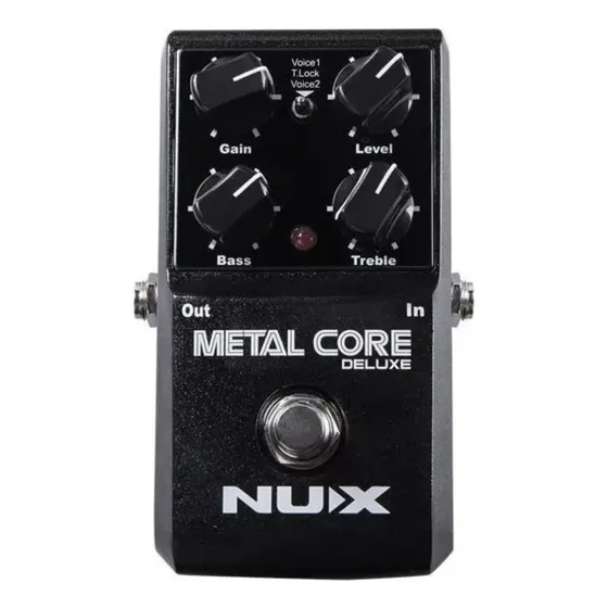 Pedal Nux Metal Core Deluxe Mkii Guitarra Distortion Drive