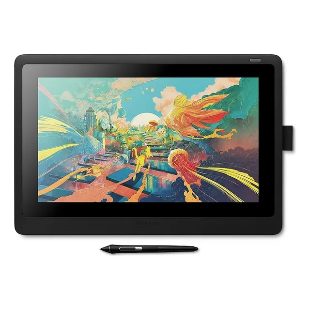 Tableta Grafica Wacom Cintiq 16 Dtk1660 Pantalla Full Hd Ips