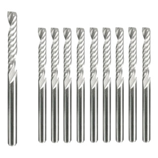 10 Fresas Un Filo 3.17 Mm 1/8 Acrilico/aluminio Cortador Cnc 10 Fresas Un Filo 3.17 Mm 1/8 Acrilico/aluminio Cortador Cnc